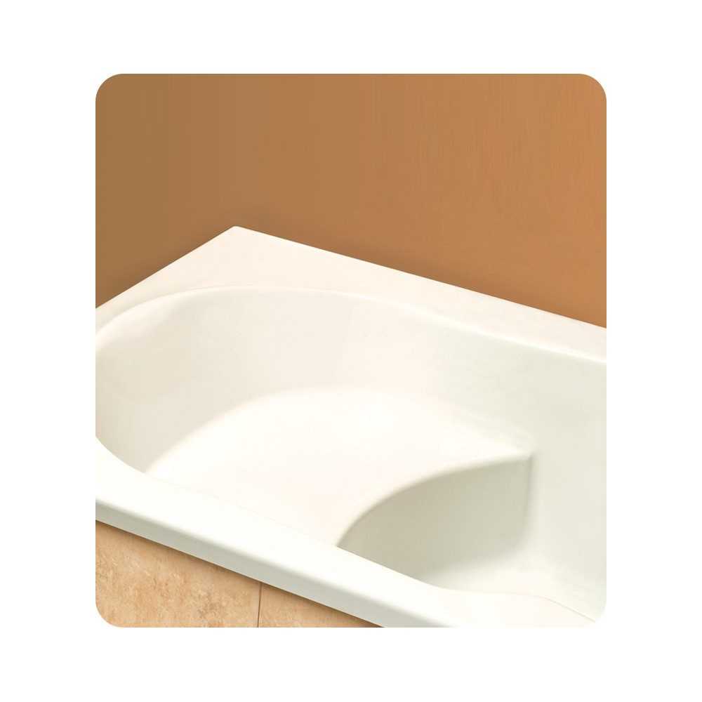 Neptune AN60 Anna 60" Customizable Rectangular Bathroom Tub without Integrated Seat