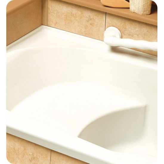 Neptune SB60 Sara 60" Customizable Rectangular Bathroom Tub with Optional Seat - No Skirt