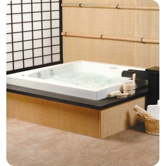 Neptune TO60 Tokyo Customizable Square Bathroom Tub