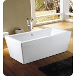 Neptune AZ3266RS Amaze 66" Freestanding Rectangular Bathroom Tub