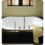 Neptune REV4266 Revelation 66" x 42" Customizable Oval Bathroom Tub