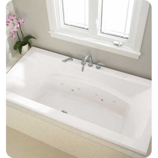Neptune BE4266 Believe 66" x 42" Customizable Rectangular Bathroom Tub