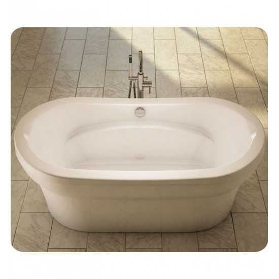 Neptune REV3666F Revelation 66" x 36" Customizable Oval Freestanding Bathroom Tub