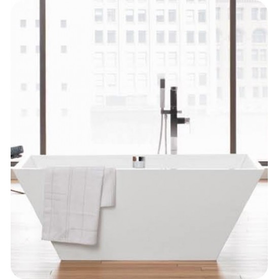Neptune WISHR1 Wish R1 Freestanding Rectangular Bathroom Tub