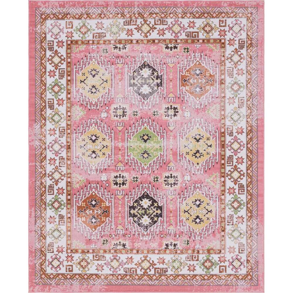 Rug Unique Loom Aarhus Rose Rectangular 8' 0 x 10' 0 Rug Unique Loom Aarhus Rose Rectangular 8' 0 x 10' 0