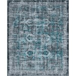Rug Unique Loom Aarhus Gray Rectangular 8' 0 x 10' 0