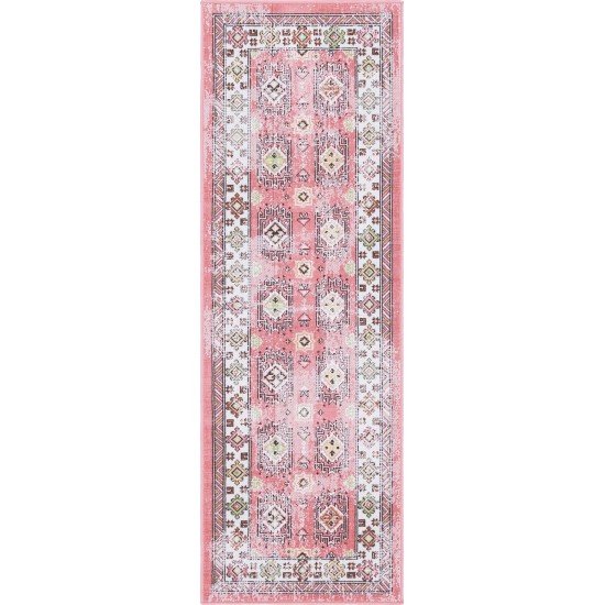 Rug Unique Loom Aarhus Rose Runner 2' 0 x 6' 0