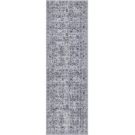 Rug Unique Loom Aarhus Gray Runner 3' 0 x 10' 0
