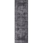 Rug Unique Loom Aarhus Dark Gray Runner 3' 0 x 10' 0