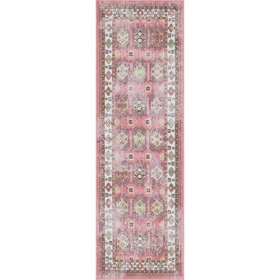 Rug Unique Loom Aarhus Rose Runner 3' 0 x 10' 0