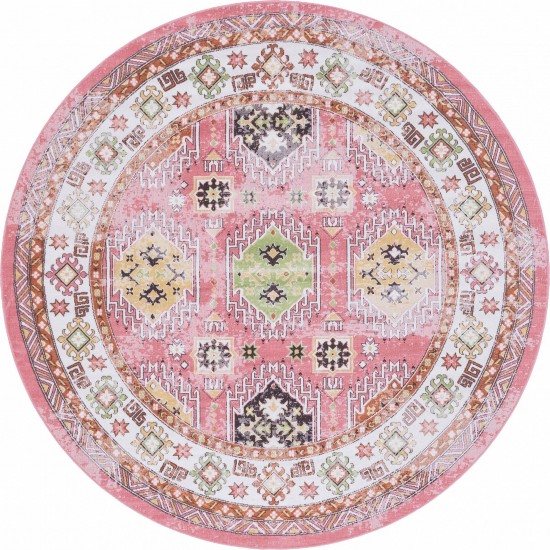 Rug Unique Loom Aarhus Rose Round 8' 0 x 8' 0