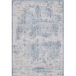 Rug Unique Loom Aberdeen Blue Rectangular 4' 0 x 6' 0