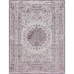 Rug Unique Loom Aberdeen Violet Rectangular 9' 0 x 12' 0