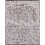 Rug Unique Loom Aberdeen Violet Rectangular 9' 0 x 12' 0