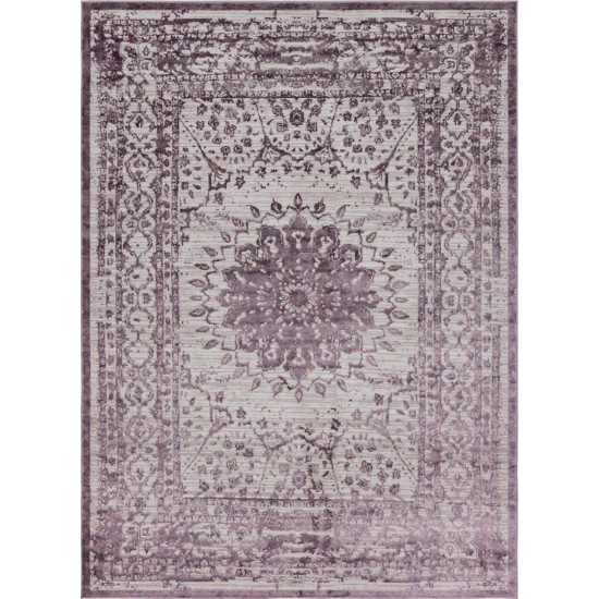 Rug Unique Loom Aberdeen Violet Rectangular 10' 4 x 14' 0