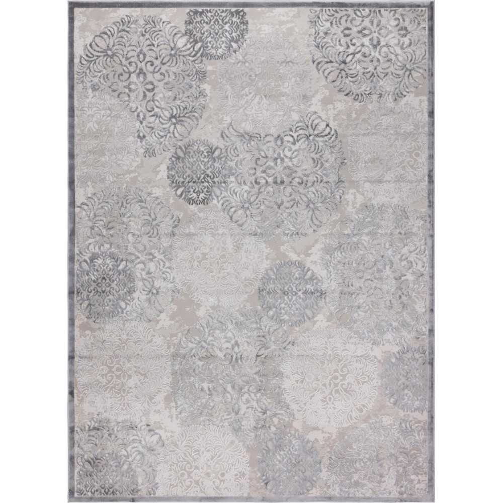Rug Unique Loom Aberdeen Gray Rectangular 10' 4 x 14' 0 Rug Unique Loom Aberdeen Gray Rectangular 10' 4 x 14' 0