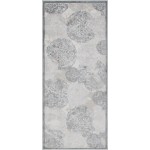 Rug Unique Loom Aberdeen Gray Runner 2' 7 x 6' 0