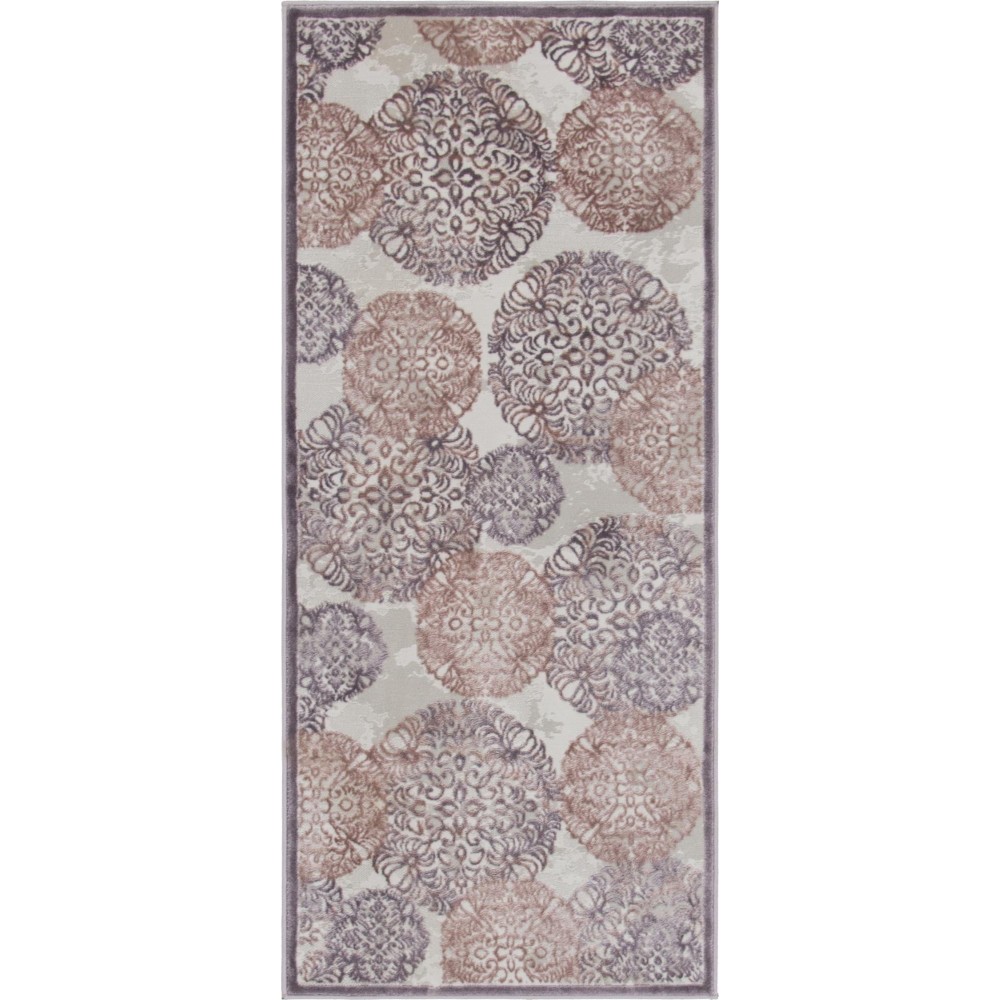 Rug Unique Loom Aberdeen Violet Runner 2' 7 x 6' 0 Rug Unique Loom Aberdeen Violet Runner 2' 7 x 6' 0