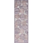 Rug Unique Loom Aberdeen Violet Runner 2' 7 x 8' 2