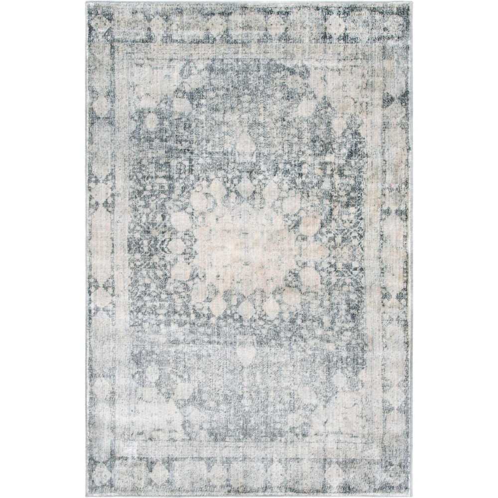 Rug Unique Loom Asheville Gray Rectangular 4' 0 x 6' 0 Rug Unique Loom Asheville Gray Rectangular 4' 0 x 6' 0
