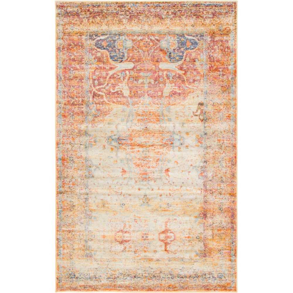 Rug Unique Loom Asheville Multi Rectangular 5' 0 x 8' 0 Rug Unique Loom Asheville Multi Rectangular 5' 0 x 8' 0