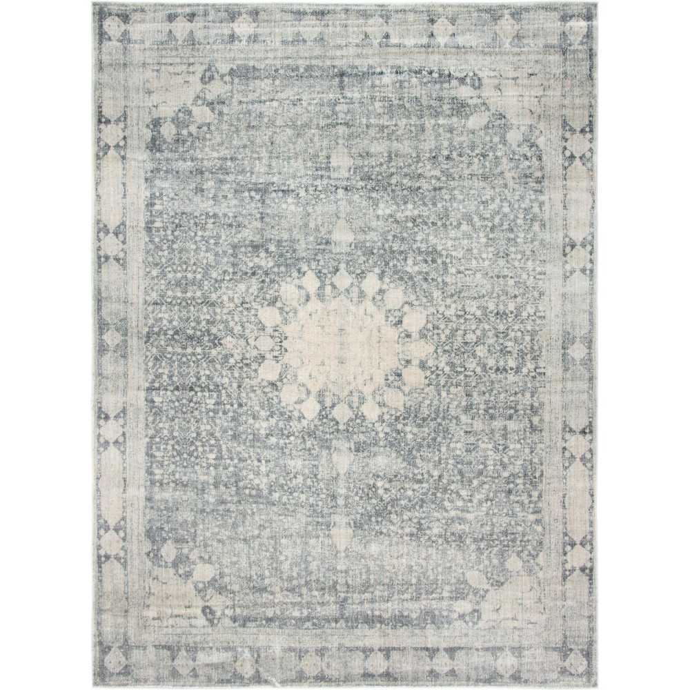 Rug Unique Loom Asheville Gray Rectangular 8' 0 x 10' 0 Rug Unique Loom Asheville Gray Rectangular 8' 0 x 10' 0