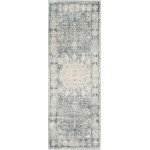 Rug Unique Loom Asheville Gray Runner 2' 2 x 6' 0