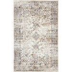 Rug Unique Loom Augustus Ivory Rectangular 3' 3 x 5' 3