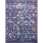 Rug Unique Loom Augustus Navy Blue Rectangular 10' 6 x 16' 5