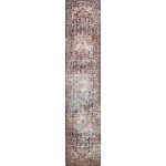 Rug Unique Loom Augustus Rust Red Runner 2' 7 x 12' 2