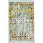 Rug Unique Loom Baracoa Light Blue Rectangular 2' 2 x 3' 0