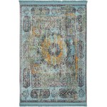 Rug Unique Loom Baracoa Blue Rectangular 2' 2 x 3' 0