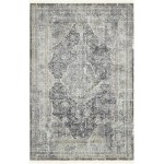 Rug Unique Loom Baracoa Dark Gray Rectangular 4' 3 x 6' 0