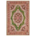 Rug Unique Loom Baracoa Green Rectangular 4' 3 x 6' 0