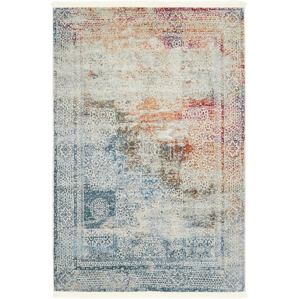 Rug Unique Loom Baracoa Multi Rectangular 4' 3 x 6' 0 Rug Unique Loom Baracoa Multi Rectangular 4' 3 x 6' 0