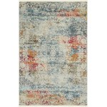 Rug Unique Loom Baracoa Ivory Rectangular 5' 5 x 8' 0