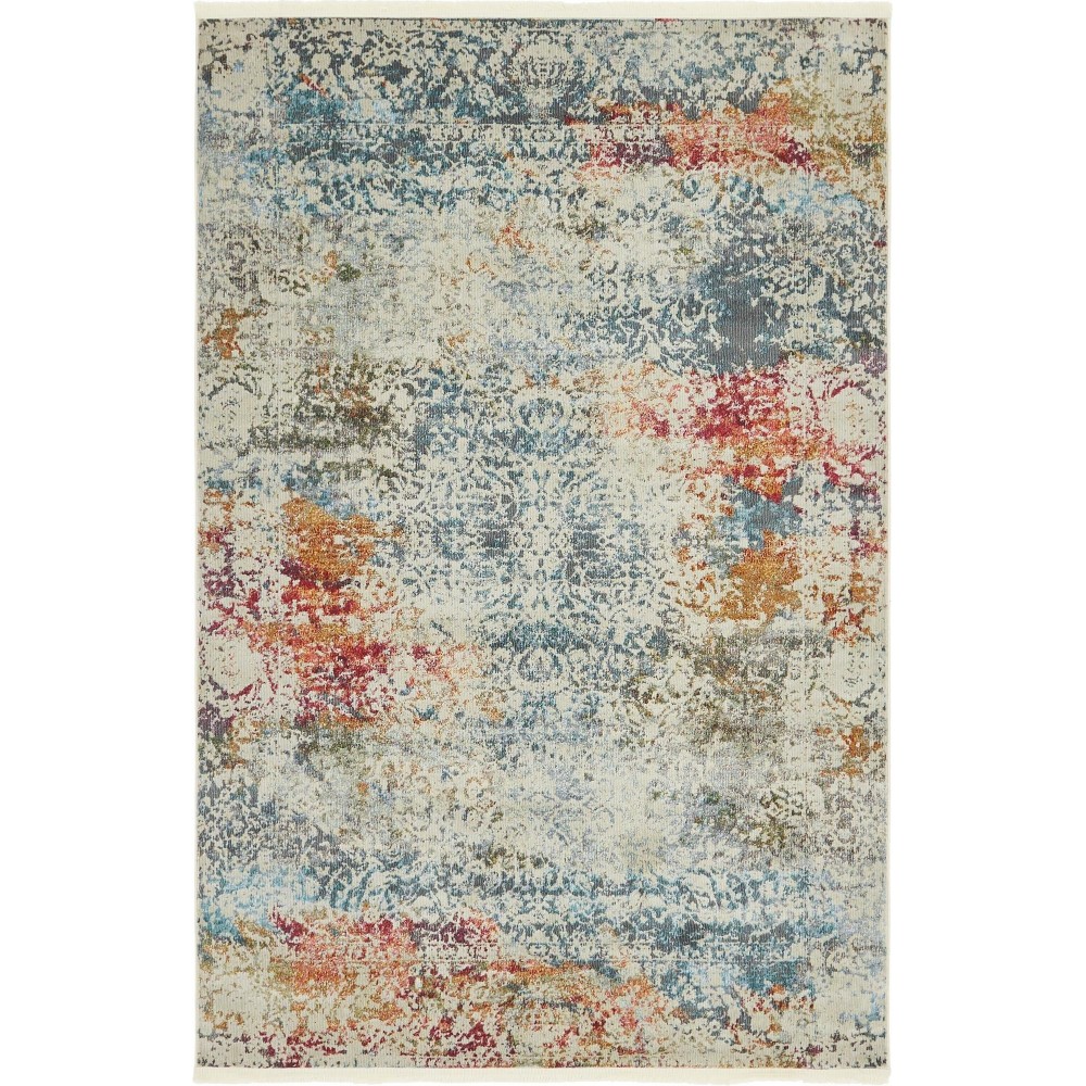 Rug Unique Loom Baracoa Ivory Rectangular 5' 5 x 8' 0 Rug Unique Loom Baracoa Ivory Rectangular 5' 5 x 8' 0