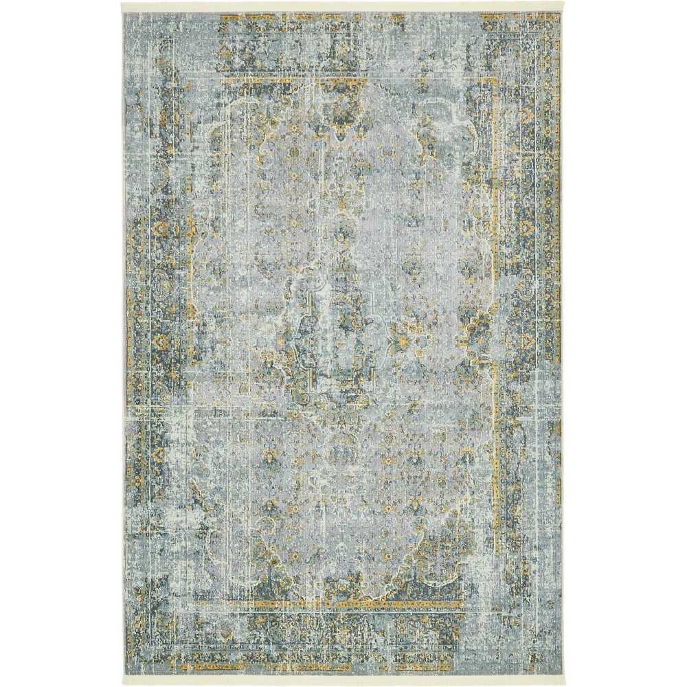 Rug Unique Loom Baracoa Gray Rectangular 5' 5 x 8' 0 Rug Unique Loom Baracoa Gray Rectangular 5' 5 x 8' 0