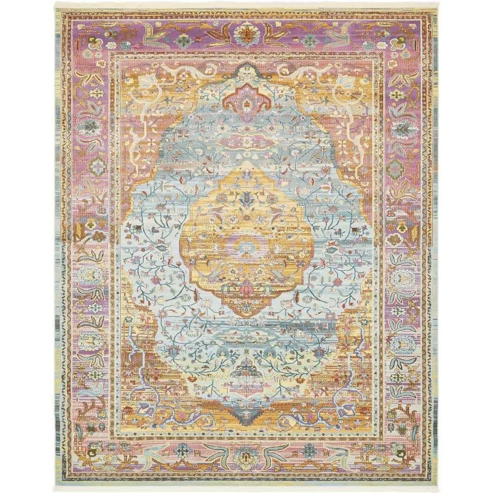 Rug Unique Loom Baracoa Multi Rectangular 8' 4 x 10' 0 Rug Unique Loom Baracoa Multi Rectangular 8' 4 x 10' 0