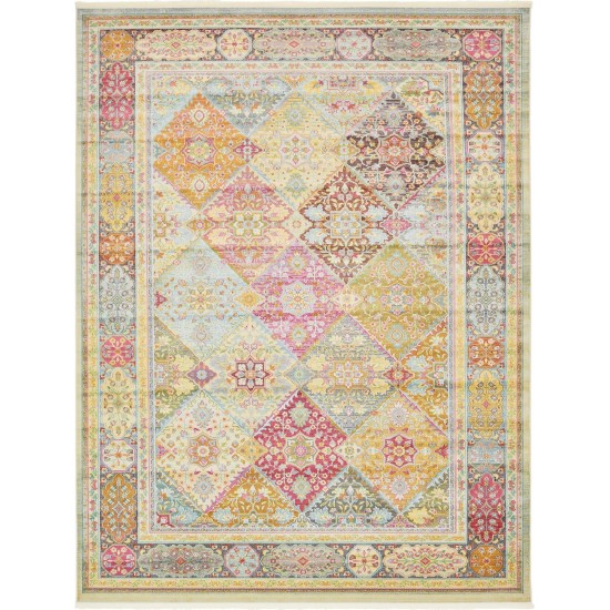 Rug Unique Loom Baracoa Multi Rectangular 10' 0 x 13' 0