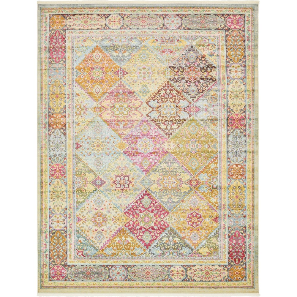 Rug Unique Loom Baracoa Multi Rectangular 10' 0 x 13' 0 Rug Unique Loom Baracoa Multi Rectangular 10' 0 x 13' 0