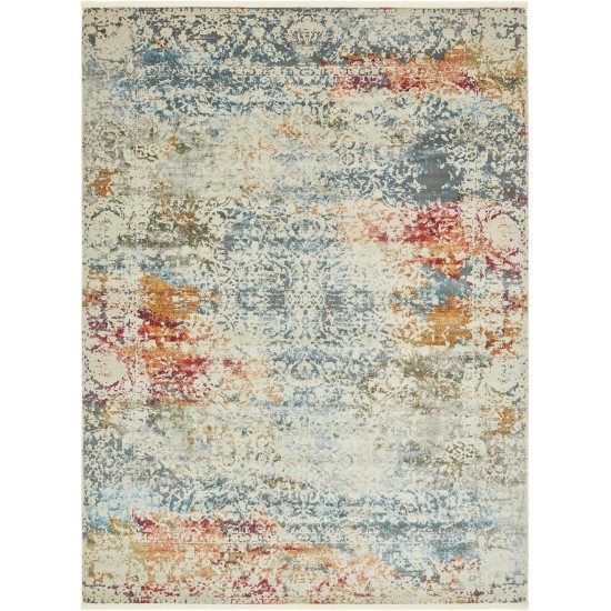 Rug Unique Loom Baracoa Ivory Rectangular 10' 0 x 13' 0