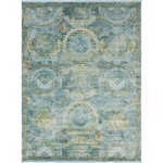 Rug Unique Loom Baracoa Light Blue Rectangular 10' 0 x 13' 0