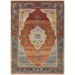 Rug Unique Loom Baracoa Rust Red Rectangular 10' 0 x 13' 0