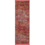 Rug Unique Loom Baracoa Red Runner 2' 2 x 6' 0