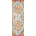Rug Unique Loom Baracoa Gold Runner 2' 2 x 6' 0