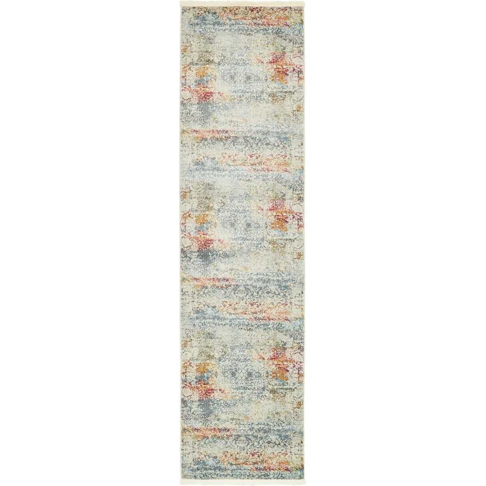 Rug Unique Loom Baracoa Ivory Runner 2' 7 x 10' 0 Rug Unique Loom Baracoa Ivory Runner 2' 7 x 10' 0