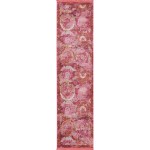 Rug Unique Loom Baracoa Pink Runner 2' 7 x 10' 0