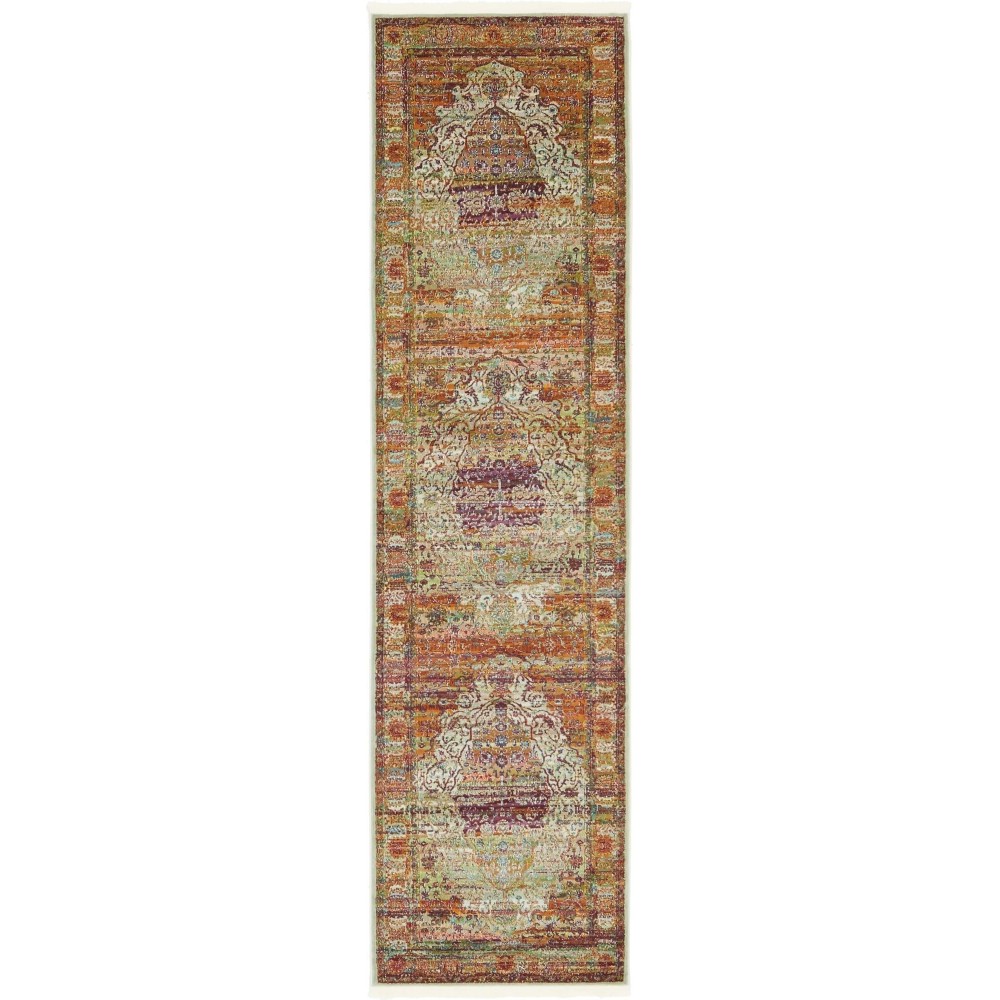 Rug Unique Loom Baracoa Ivory Runner 2' 7 x 10' 0 Rug Unique Loom Baracoa Ivory Runner 2' 7 x 10' 0