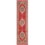 Rug Unique Loom Baracoa Red Runner 2' 7 x 10' 0